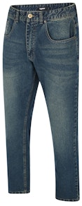 Bigdude Non-Stretch-Jeans mit gerader Passform, mittlere Waschung